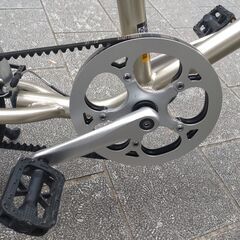 電動アシスト自転車 WIMO 「ウィーモ」 COOZY「クージー」（シャンパンゴールド）の画像