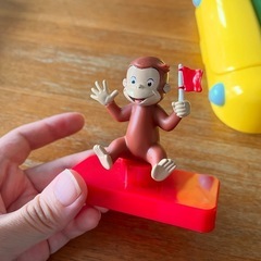 おさるのジョージ お子様ランチプレートの画像