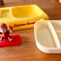 おさるのジョージ お子様ランチプレートの画像