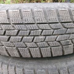プロボックス　155/80R13　グッドイヤー　アイスナビ6(スタッドレス／ホイール付)4本セットの画像