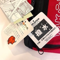 YAKPAK ウエストバッグ ヤックパック ボディバッグ レッド 赤の画像