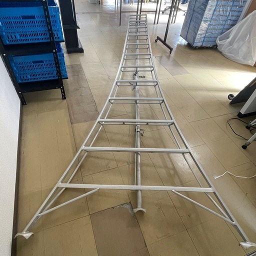 【アルミ脚立】三脚脚立  3m62cm 12尺  有効高さ2m72cm アスダ 外 JPN-360 造園 植木 仕事 大判 剪定