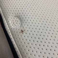 【ニトリ】ダブルベッド、マットレス付きの画像