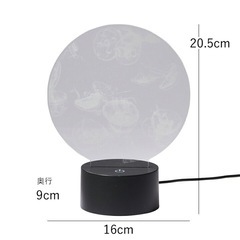新品くらげ アクリルLEDライトの画像