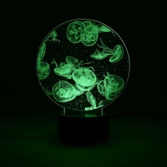 新品くらげ アクリルLEDライトの画像