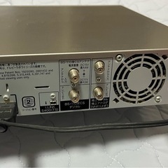 SHARP DV-AC72 HDD　デジタルハイビジョンレコーダーの画像