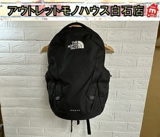 THE NORTH FACE バックパック ブラック VAULT ノースフェイス ヴォルト リュック 黒 NF0AVY2 27L 札幌市白石区 白石店