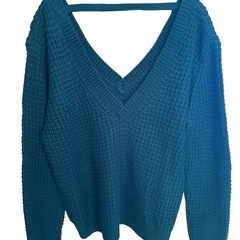 フォーエバー21  Forever21 ニット　セーター　M ダ...