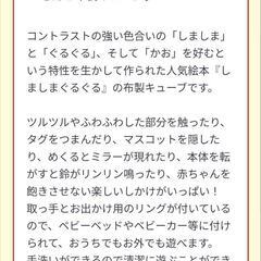 しましまぐるぐる　知育玩具の画像