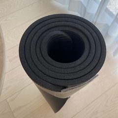 ヨガマット　ブラック　180cm 美品の画像