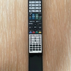 シャープ　テレビリモコンの画像