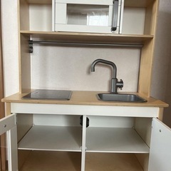 IKEA おままごと　キッチン　収納　の画像