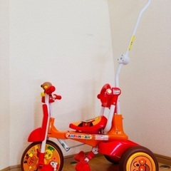 〜お話し中〜折りたたみ三輪車  アンパンマン  オールインワンUP2