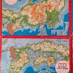 日本地図　パズルの画像