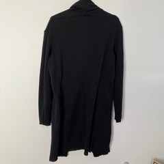 ZARAメンズ❤︎ブラック・ロングカーディガンの画像