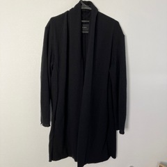 ZARAメンズ❤︎ブラック・ロングカーディガン