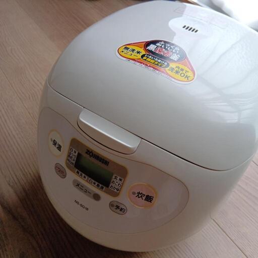 象印　10合炊き　炊飯器