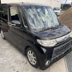 平成23年　タントカスタム　X　黒色　車検2年付
