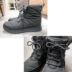 中古 冬靴 ブーツ PEACE PARK SIDE TAPE WINTER 23 ブラック 黒 防水 防寒 防滑性ウィンターシューズ 防寒靴 防寒ブーツ ☆ 札幌市 白石店 の画像