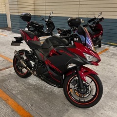 ninja400 2019年式 赤黒