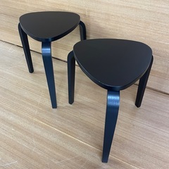 【IKEA】KYRRE 三角スツール 2脚セット インテリア  家具