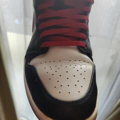 NIKE Air Jordan1 mid ジムレッドの画像