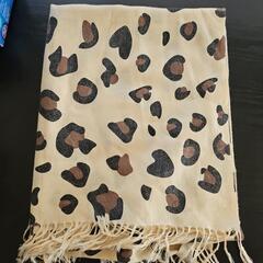 お値下げしました！ヒョウ柄風ストールの画像