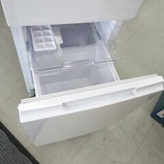 冷蔵庫 179L 2021年製 SHARP SJ-D18H-W ホワイト系 2ドア つけかえどっちもドア キッチン家電 100Lクラス シャープ 苫小牧西店の画像