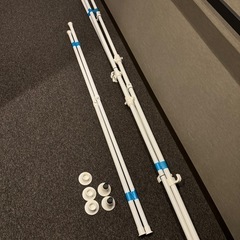 【成約済み】引取り限定　突っ張りポールハンガー　新宿