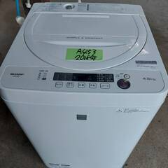 購入者決定☆洗濯機　A453