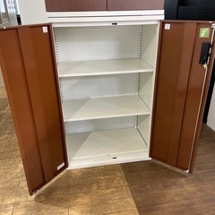 JJ-11 【オフィス家具専門店】プラスの両開き書庫です！の画像