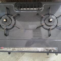 【リンナイ/ガステーブル】 RT31NS　プロパン LP 201２年 Rinnai 左強 ★直接渡し歓迎★