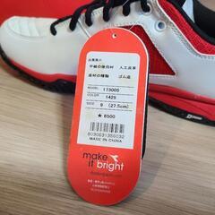 【新品タグ付き·元値6500円】ディアドラ　テニスシューズ　27.5センチの画像