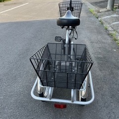 エイサンバイク BENERO かご付き三輪電動アシスト自転車 16インチ