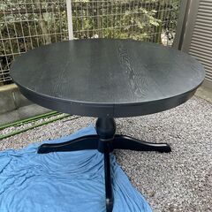IKEA　INGATORP インガートルプ 伸長式テーブル, ブラック