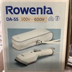 美原店 Rowenta ロウェンタ スチーマーの画像