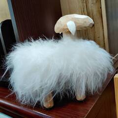 【愛品倶楽部柏店】大きい羊と小さい羊の2匹SET エストニア生まれのフワモコ羊さんの画像