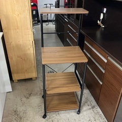O2410-550 ニトリ キャスター付きレンジラック 中古美品