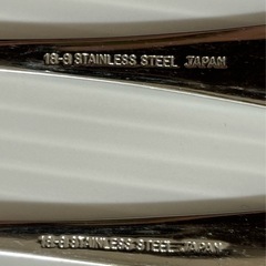 デザートフォーク 18-8stainless ステンレスの画像
