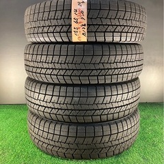 引取限定【イボ付き9.9分山】2021年 155/65R14 ダンロップ WINTERMAXX