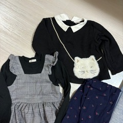 95〜100 女の子　長袖子供服　プティマインの画像