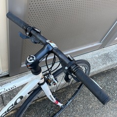 BASSO Lesmo 2x9s クロモリ ジャンク 修理しないと乗れませんの画像