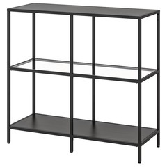 ikea ヴィットショー ガラスシェルフ