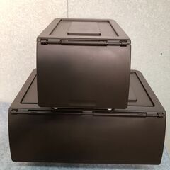 ニトリ　収納ケース　Nフラッテ　蓋付 大1 小1　1021-2