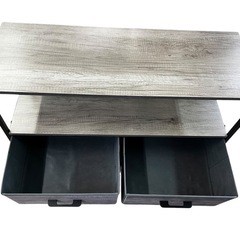 NO.1877 棚付き 収納チェスト 収納棚 家具 中古の画像