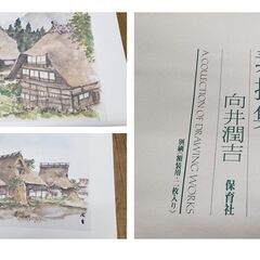 向井潤吉 素描集 保育社 定価38000円の画像