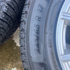 ミシュランX-ICEスタッドレスホイールセット225/65R17 の画像