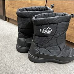 使用感少なめ OUTDOOR SPORTS 27cm スノーブーツ 冬靴 アウトドアスポーツ メンズ 防寒 ブラック  札幌市白石区 白石店 の画像