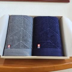 お値下げしました！新品、未使用木箱入りの今治タオルセット