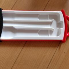 値下げしました　マックイーン　スプーン　フォーク　箸入れの画像